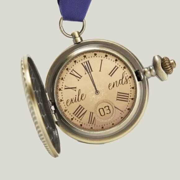 Taylor Swift Midnights Exile Ornament Clock Christmas Pocket Watch IN HAND - Picture 3 of 3